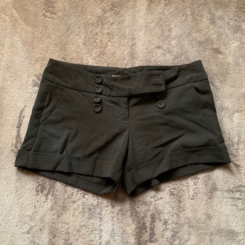 Black shorts